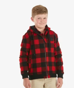 Kids' Crooked River Wool Hoodie