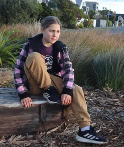 Kids' Crooked River Wool Hoodie