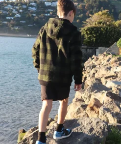 Kids' Crooked River Wool Hoodie