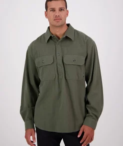 Men's Barn Yarn Dye Long Sleeve Shirt