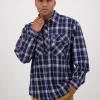 Men's Barn Yarn Dye Long Sleeve Shirt