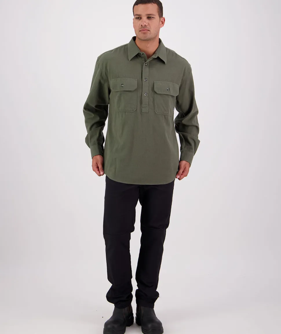 Men's Barn Yarn Dye Long Sleeve Shirt