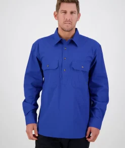 Men's Bendigo Long Sleeve Work Shirt