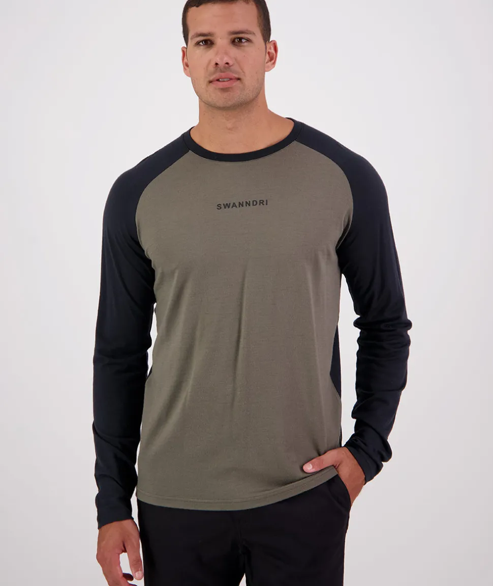 Men's Carlton Long Sleeve Merino T-Shirt