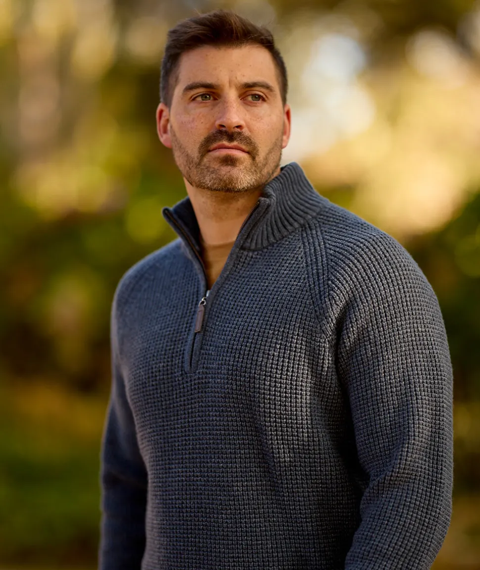 Men's Chalky Island Waffle Jumper