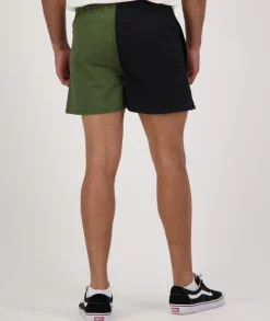 Men's Chequered Rugby Short