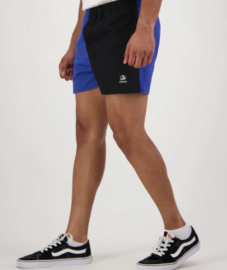 Men's Chequered Rugby Short