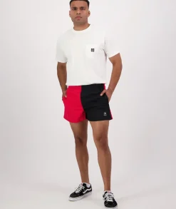 Men's Chequered Rugby Short