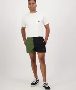 Men's Chequered Rugby Short