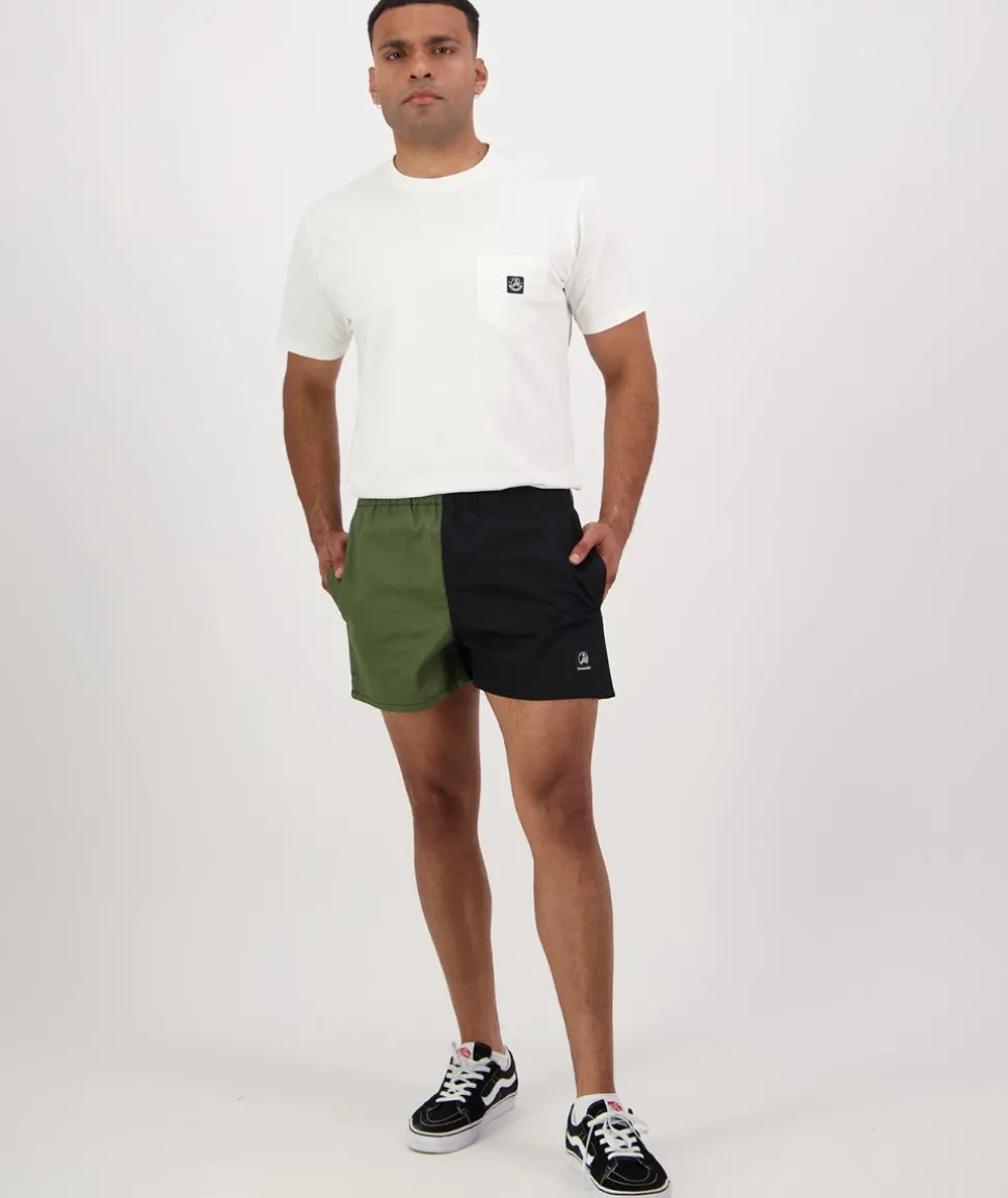 Men's Chequered Rugby Short