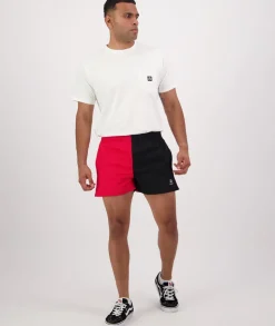 Men's Chequered Rugby Short