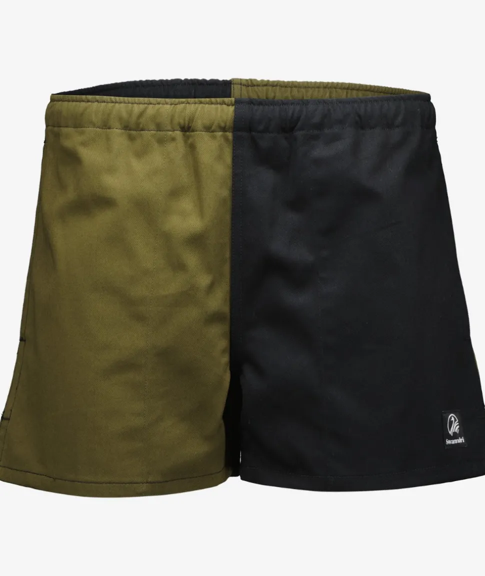 Men's Chequered Rugby Short