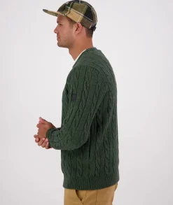 Men's Doncaster Cable Knit Crew
