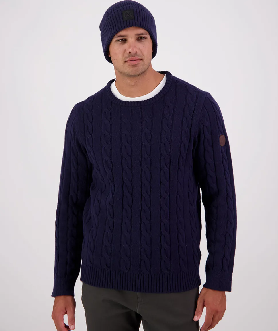 Men's Doncaster Cable Knit Crew