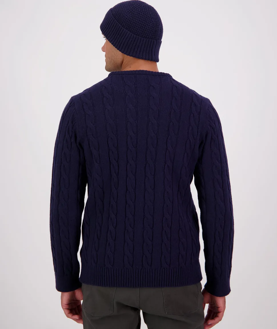Men's Doncaster Cable Knit Crew
