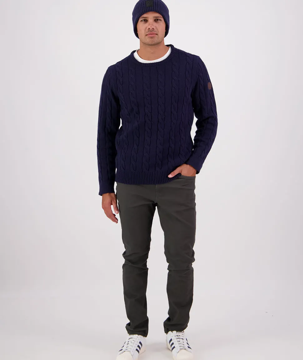 Men's Doncaster Cable Knit Crew
