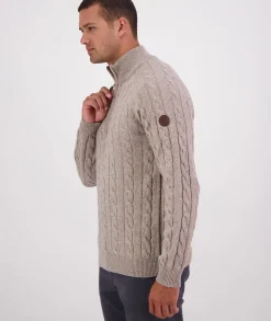 Men's Doncaster V2 Zip Cable Knit