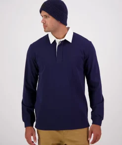 Men's Fundamentals Long Sleeve Rugby Top
