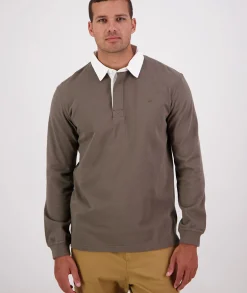 Men's Fundamentals Long Sleeve Rugby Top