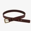 Men's Leather Twin Keeper Belt - 30mm Wide