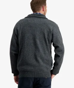 Men's Mariner Wool Zip Neck Sweater