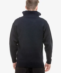 Men's Mariner Wool Zip Neck Sweater