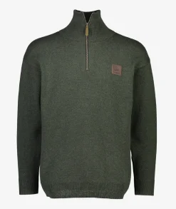 Men's Mariner Wool Zip Neck Sweater
