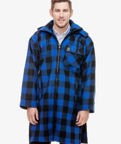 Men's Mosgiel Wool Bushshirt with Zip-up Front