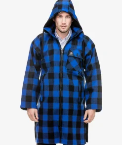Men's Mosgiel Wool Bushshirt with Zip-up Front