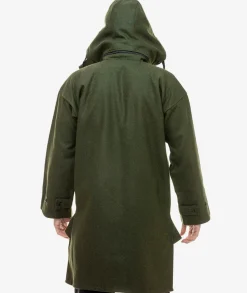 Men's Mosgiel Wool Bushshirt with Zip-up Front