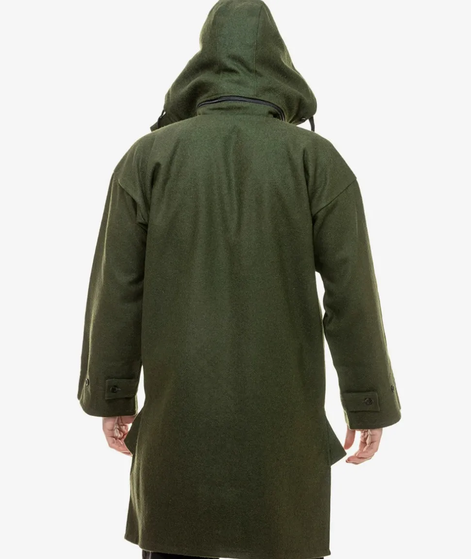 Men's Mosgiel Wool Bushshirt with Zip-up Front