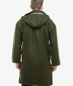 Men's Mosgiel Wool Bushshirt with Zip-up Front