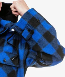 Men's Mosgiel Wool Bushshirt with Zip-up Front