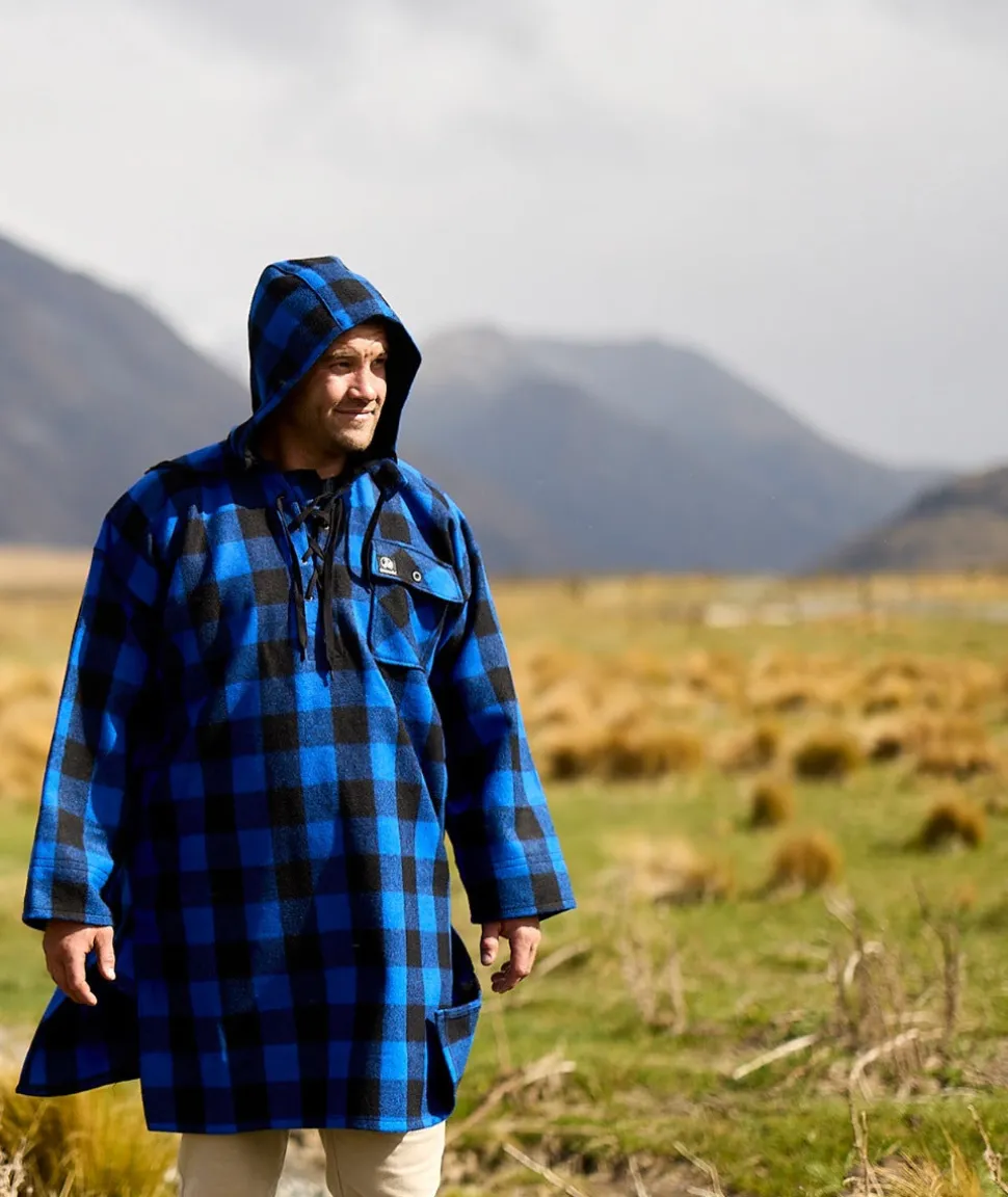 Men's Original Wool Bushshirt with Lace-up front