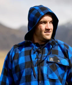Men's Original Wool Bushshirt with Lace-up front
