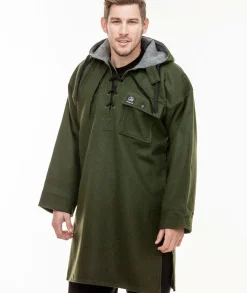Men's Original Wool Bushshirt with Lace-up front