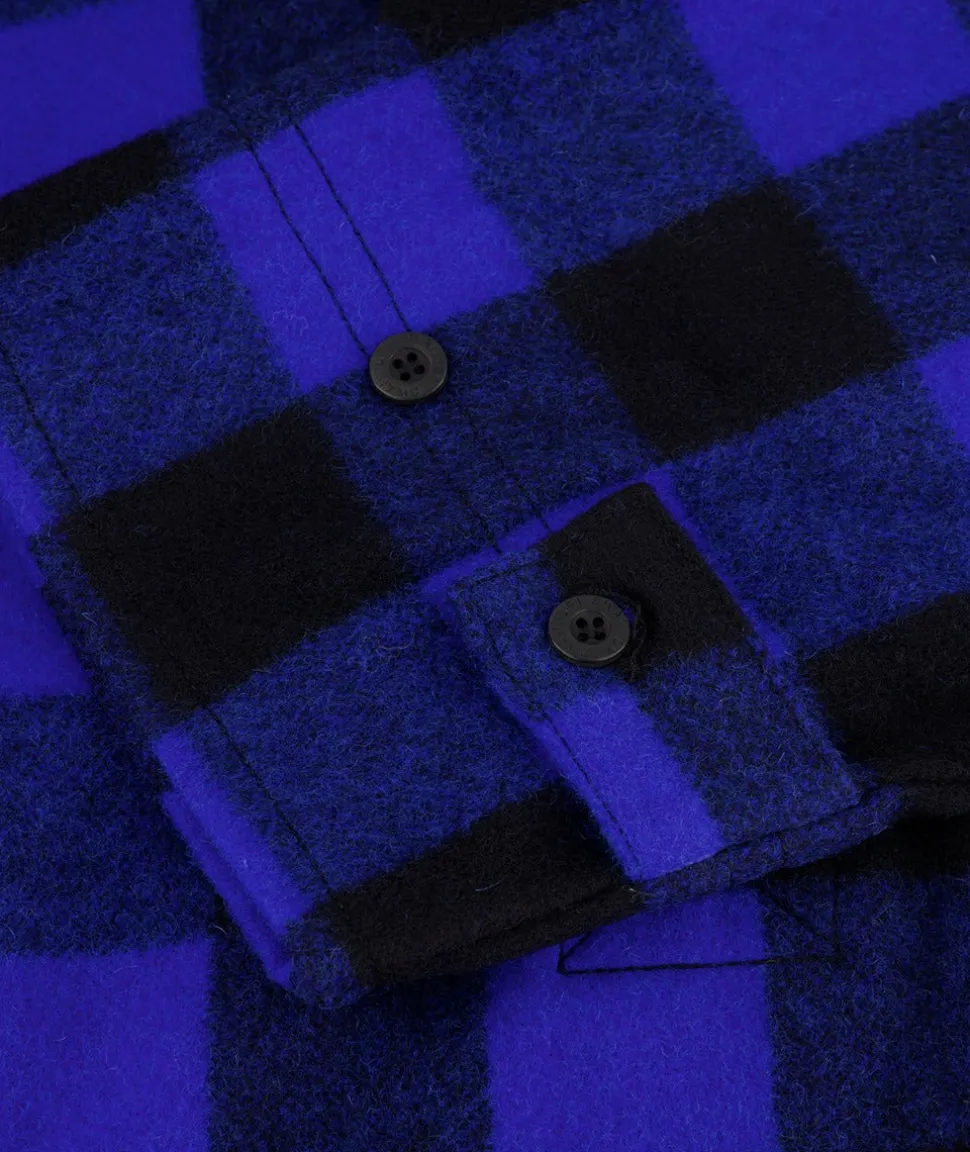 Men's Original Wool Bushshirt with Lace-up front