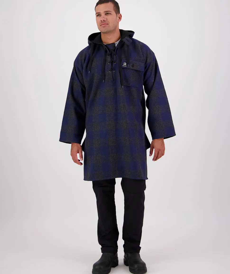 Men's Original Wool Bushshirt with Lace-up front