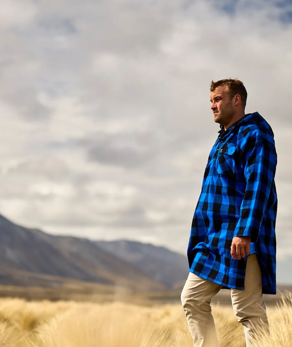 Men's Original Wool Bushshirt with Lace-up front