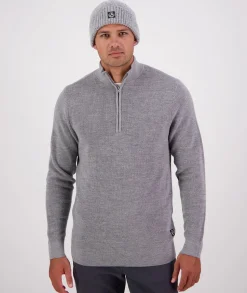 Men's Otahu River 1/4 Zip Merino Knit