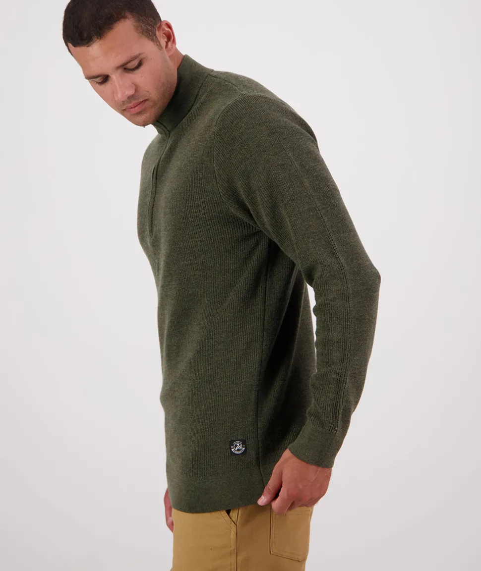 Men's Otahu River 1/4 Zip Merino Knit