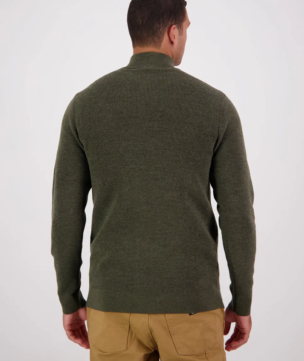 Men's Otahu River 1/4 Zip Merino Knit
