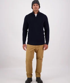 Men's Otahu River 1/4 Zip Merino Knit
