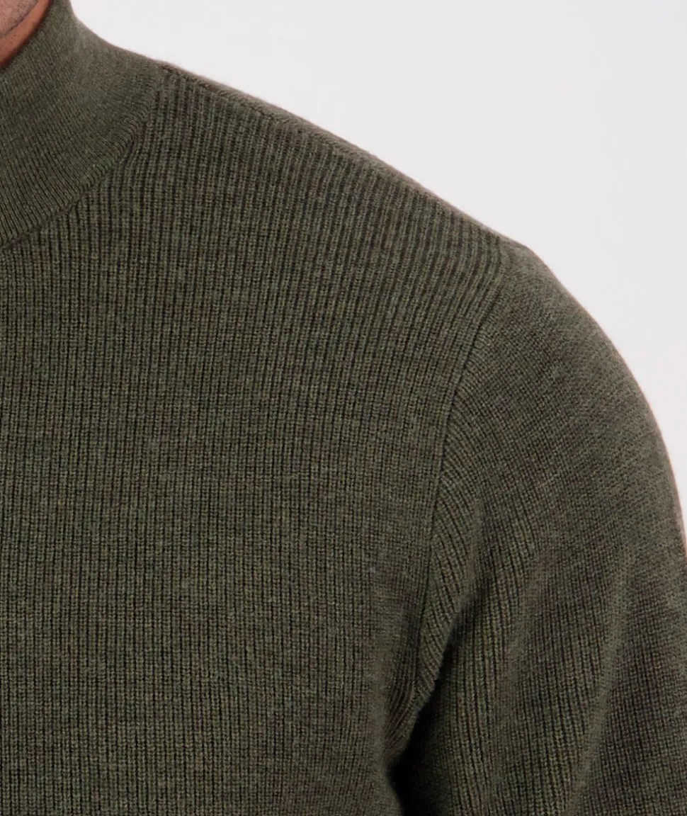 Men's Otahu River 1/4 Zip Merino Knit