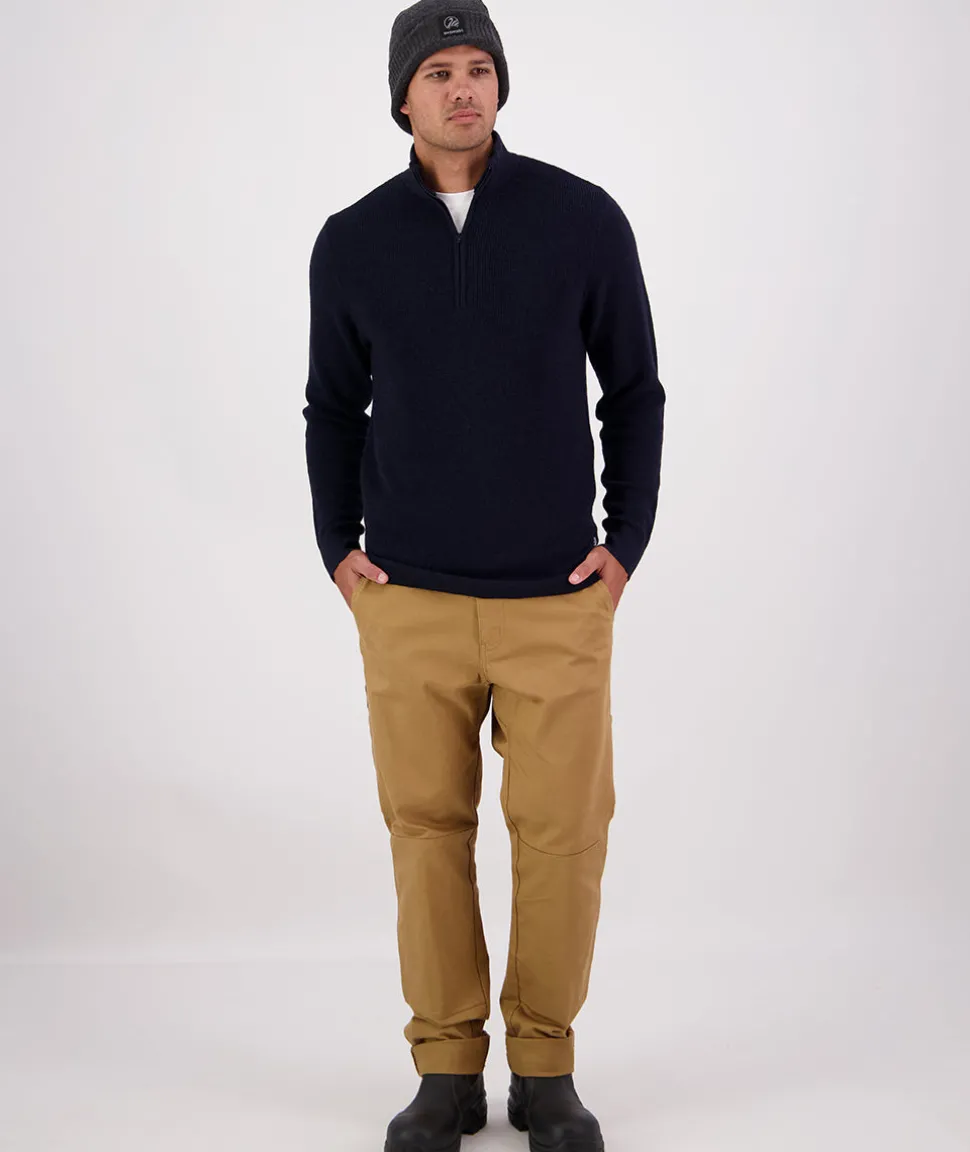 Men's Otahu River 1/4 Zip Merino Knit