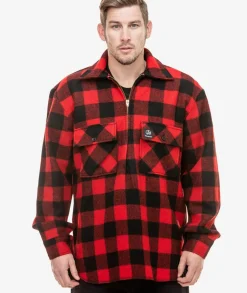 Men's Ranger Wool Zip Front Bushshirt