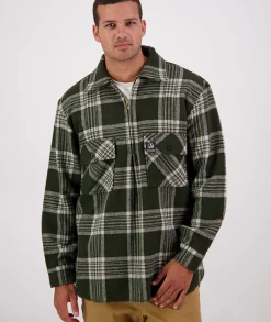 Men's Ranger Wool Zip Front Bushshirt