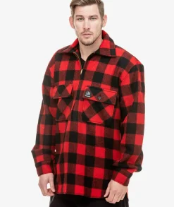Men's Ranger Wool Zip Front Bushshirt