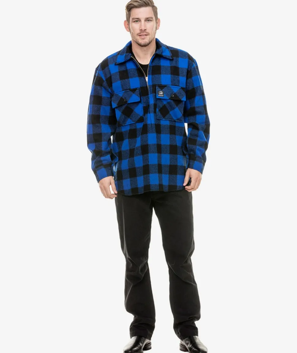 Men's Ranger Wool Zip Front Bushshirt