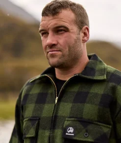 Men's Ranger Wool Zip Front Bushshirt